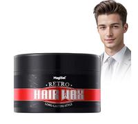 Aqua Hair Wax, Cera capelli uomo opaca per un effetto naturale, Brillantezza Lunga Durata, Aggiunge volume ai capelli, Hair wax per un look strutturato adatta a tutti i tipi di capelli (100g)