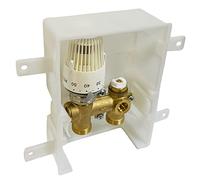 AQUA HEATING Valvola Termostatica Termostato Per Riscaldamento RTL Box Regolatore Di Temperatura Ambiente Per Riscaldamento A Pavimento Con Limitatore Di Temperatura Di Ritorno H1070