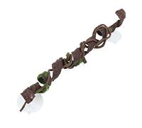 AQUA KT Ramo di arrampicata Jungle Rattan flessibile con ventosa per leopardo geco, lucertole, tartarughe, serpenti, rane, scorpioni, camaleonte, terrari, decorazione