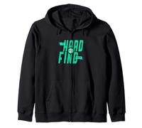 Aqua Light Teal You Know Where I Be Felpa con Cappuccio