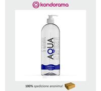 AQUA lubrificante intimo a base acqua liscio setoso inodore in tubetto da 1000ml