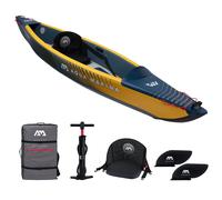 Kayak AQUA MARINA TOMAHAWK K-375 modello 2023 - kayak gonfiabile 1 posto - opzione: pagaie per kayak
