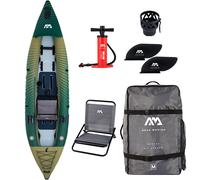 Aqua Marina Caliber 13'1'' Kayak Barca Da Pesca Kayak Da Pesca 1-2P Verde