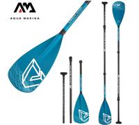 Aqua Marina Carbonio Guida Sup Pinna Stand Up Paddle 3-teilig Eccellente