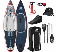Aqua Marina Cascade 11'2" SUP Ibrido Kayak Set Stand Up Paddle Board Gonfiabile