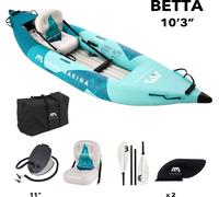 Aqua Marina Kayak Betta - per 1 Persona - Blu
