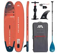 AQUA MARINA MONSTER 12'0" iSUP Board Set Stand Up Paddle Carbon Guida Pagaia