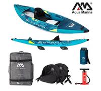 Aqua Marina Steam 312 Kayak Set 1 Persone Gonfiabile Kanu Barca Whitewater Kajak