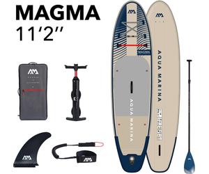 Aqua Marina SUP Magma 11'2 / 340 cm - Earth Wave Beige