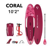 Aqua Marina Tavola Da Paddle Surf Gonfiabile Coral
