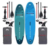 AQUA MARINA VAPOR 10'4 , FUSION 10'10 BLUE - Set SUP famigliare