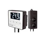 Aqua Medic T-controller twin 2.0, dispositivo di misurazione e controllo della temperatura digitale per il controllo simultaneo di unità di riscaldamento e raffreddamento