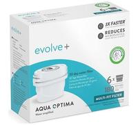 Aqua Optima Acqua Cartucce Filtro,6 Confezione (6 Mesi Supply) Brita Compatibile