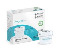 Aqua Optima Evolve+ 6 Filtri Acqua - Riduce Calcare, Compatibile con Brita | Compatibile con Maxtra, Maxtr e PerfectFit, riduce cloro, microplastiche e piombo, 6 cartucce filtranti = 180 giorni