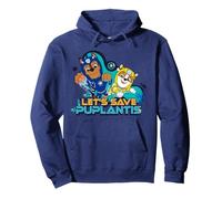 Aqua Pups SALVIAMO PUPLANTIS Felpa con Cappuccio