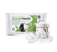 AQUA RESIN - Resina Minerale, Effetto porcellana in Polvere Bianca Atossica e Sicura al 100% da miscelare con Acqua, Colorabile e Ideale da Usare negli stampi, Fai da te (1 kg)