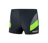 Aqua Speed Andy Pantaloni da Nuoto | Moderni Protezione UV | Resistente ai Raggi UV | Resistente al Cloro |07. Grigio/Verde | Taglia: 152 cm
