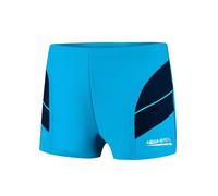 Aqua Speed Andy Pantaloni da Nuoto | Moderni Protezione UV | Resistente ai Raggi UV | Resistente al Cloro |04. Blu/Marina | Taglia: 140 cm