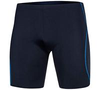 Aqua Speed Blake Tronchi di Nuoto Lungo di Uomo Saldamente Seduto Miseria Protezione UV Resistente al Cloro Dimensionalmente Stabile Efficace Contro l'affaticamento Muscolare,XL,Navy/Blue
