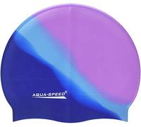 Aqua-Speed Bunt - Cuffia da Nuoto Multicolore in Silicone, da Uomo, Taglia Unica