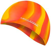 Aqua Speed Bunt Cuffia di Bagno + Piccolo Asciugamano in Microfibra | Colorato | Silicone | Cappellino di Nuoto | 54. colorato / 59