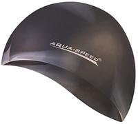Aqua Speed Bunt Cuffia di Bagno + Piccolo Asciugamano in Microfibra | Colorato | Silicone | Cappellino di Nuoto | 29. colorato / 78