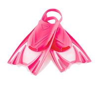 Aqua Speed - Frog Pinne Corte per Bambini | Ragazze | Allenamento Pinne | Allenamento Nuoto | Rosa | Taglia: 25-29 (S)