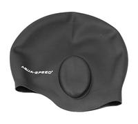 Aqua-Speed Ear cap Silicone s, Cuffia da Piscina Uomo, Nero, Taglia Unica