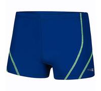 AQUA-SPEED® RYAN Uomo Calzoncini da bagno | Pantaloni di balneazione | S-XXXL | Moderna | Tessuto Revolutional Energy | Perfect Fit | UV-Protection | Resiste al cloro | Coulisse + Piccolo asciugamano in microfibra, Größen Badehosen:XXL, Colore:Blue / Green