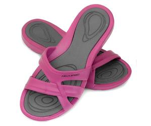 Aqua Speed Sandali da bagno da donna + asciugamano in microfibra | sandali da doccia da donna | ciabatte da bagno | sandali da piscina | F:03, taglia 38 | Panama