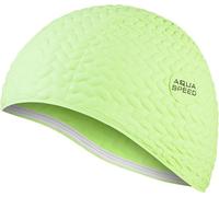 Aqua Speed Swim cap | Cuffia da Bagno | Sport | Allenamento | Nuoto | Capelli Lunghi | Lattice | Tic-Tac bombastico | Verde