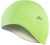 Aqua Speed Swim cap | Cuffia da Bagno | Sport | Allenamento | Nuoto | Capelli Lunghi | Lattice | Tic-Tac bombastico | Bombastico/Verde Lime /11