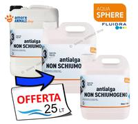 Aqua Sphere ANTIALGA NON SCHIUMOGENO → 1 / 10 / 25 Lt - Antialghe Piscina