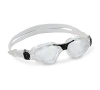 Aqua Sphere, Kayenne, occhialini da Nuoto, Uomo, EP122128, Clear Lens/Clear Black, Standard