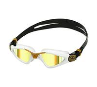 Aqua Sphere NUOVO ACQUASPHERE KAYENNE OCCHIALI IN ORO BIANCO/SPECCHIO (0191640)