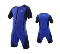 Aqua Sphere Stingray HP2 Bambini UV S Shortie Muta di Balneazione Neoprene Blue