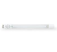 Aqua-Terra - Tubo lineare UVC da 20 W, ricambio per lampada sterilizzatore UV per laghetto, 4 pin, attacco singolo, adatto a PF8000 e filtri UVC simili, per acqua e controllo delle alghe