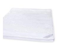 aqua-textil Ambiente - Coprimaterasso in microfibra con imbottitura in fibra cava, 160 x 200 cm, colore: Bianco