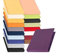 aqua-textil Pur Lenzuolo Elasticizzato Letto Contenitore Letti ad Acqua Cotone 120x200-130x220 cm Lilla