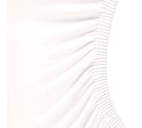 aqua-textil Royal Lenzuolo Elasticizzato Letto Contenitore Circolare Letto ad Acqua Cotone Elastan Ø ca. 245 cm Bianco Neve