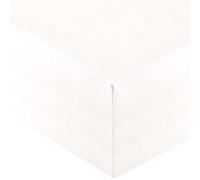 aqua-textil Royal Lenzuolo Elasticizzato Letto Contenitore Letto ad Acqua Cotone Elastan XL 200x220-220x240 cm Bianco Neve