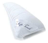 aqua-textil Soft Touch cuscino per dormire lateralmente cerniera microfibra 40 x 145 cm