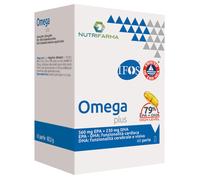 Aqua Viva Integratore Omega Plus 79% Keforma EPA e DHA, 60 perle