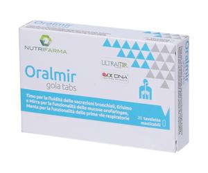 Aqua Viva ORALMIR GOLA TABS 20 COMPRESSE