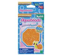 Aquabeads Jewel Beads Orange, perle 600, Multicolore, 32678