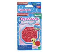 Aquabeads Jewel Beads Red, perle 600, Multicolore, 32668