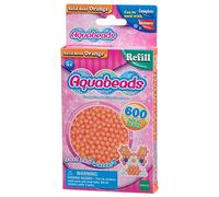 AQUABEADS perline ad acqua: Solid Beads Orange, perle 600 - Refill