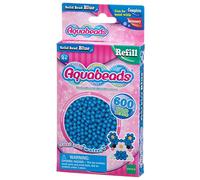 Aquabeads Solid Beads Blue, perle 600, Multicolore, 32568