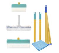 Aquablade® A THE ORIGINAL | Tergivetro in silicone con serbatoio | Kit per la pulizia delle finestre | Lavavetro qualità professionale | HS CODE 9603909900 | REX N. ITREXIT04942720287