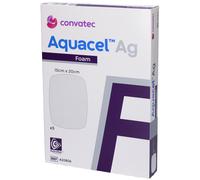 Aquacel AG Foam Medicazione Sterile in Schiuma di Poliuretano Idrocell